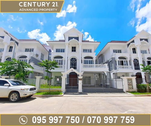 🏘វីឡាឃ្វីន (Queen Villa) ក្នុងបុរី ភ្នំពេញថ្មី អេលីតផាក2 ត្រូវការលក់បន្ទាន់ខ្លាំង