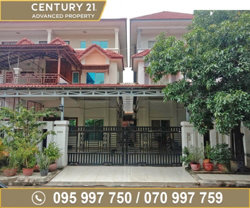 🏘វីឡាភ្លោះ (Twin) ក្នុងបុរី ពិភពថ្មីសំរោងអណ្តែត​ ត្រូវការលក់បន្ទាន់ខ្លាំង