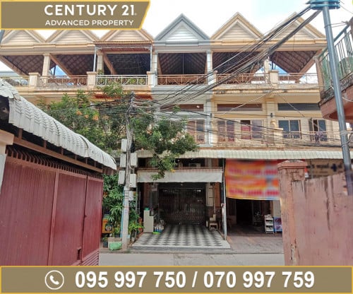🏡ផ្ទះល្វែង ក្នុងបុរី ពិភពថ្មីឈូកមាស ត្រូវការលក់បន្ទាន់ខ្លាំង