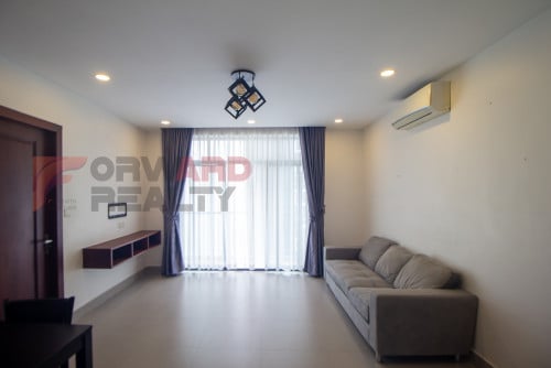 1 Bedroom apartment with gym available for rent in Russian Market Area (Toul Tompong)