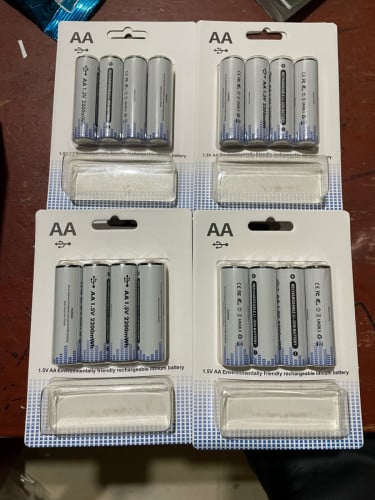 Battery ថ្មសាក AA, AAA 1.5V rechargeable  batteries