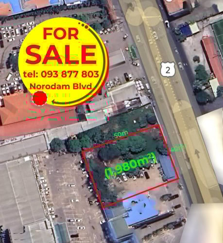 ដីលក់លើវិថីព្រះនរោត្តម