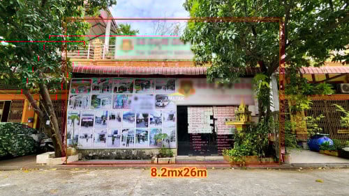 ផ្ទះដេគ័រម៉ូតវីឡាលក់នៅផ្សារត្រពាំងថ្លឹង