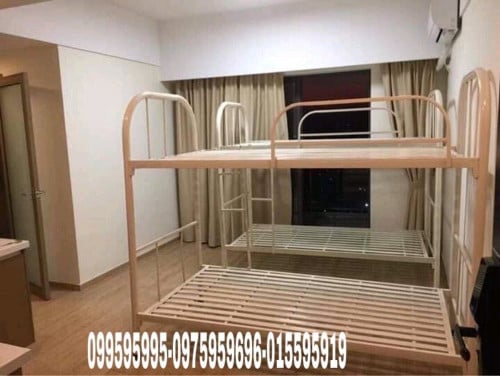 គ្រែដែក2ជាន់សរ 1.0mx2.0m