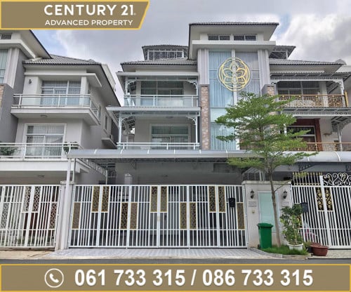 🏘វីឡាភ្លោះ (Twin Villa) ក្នុងបុរី អ័រគីដេវីឡា ដឹរ៉ូយ៉ាល់ (ផ្លូវ2004) ត្រូវការលក់បន្ទាន់ខ្លាំង