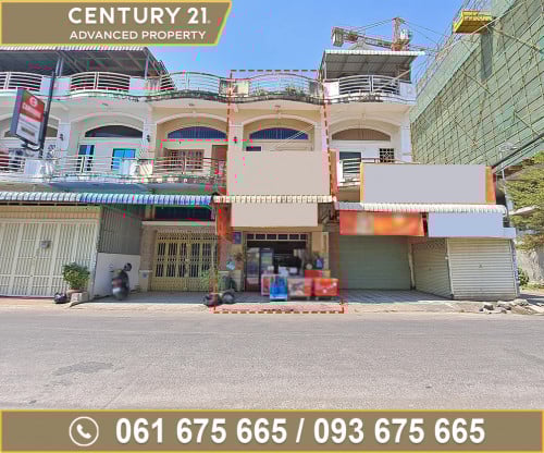 🏘 ផ្ទះល្វែង នៅជិតផ្សារជីបម៉ុង សែនសុខម៉ល ត្រូវការលក់បន្ទាន់ខ្លាំង