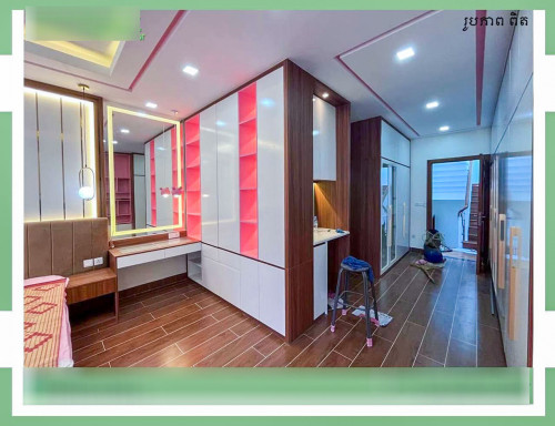 Shop House for Rent at Khan Toul Kork