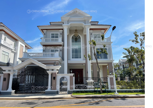 ផ្ទះវីឡាឃ្វីនកែង សម្រាប់លក់   -S95