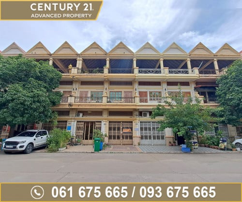 🏡ផ្ទះល្វែង ក្នុងបុរី ពិភពថ្មី ម៉ុងឫទ្ធី ជិតផ្សារទំនើប អុីអន2 ត្រូវការលក់បន្ទាន់ខ្លាំង