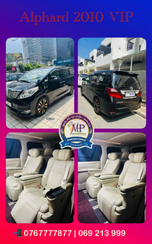 Alphard 2010 VIP seats Rental Or Sale