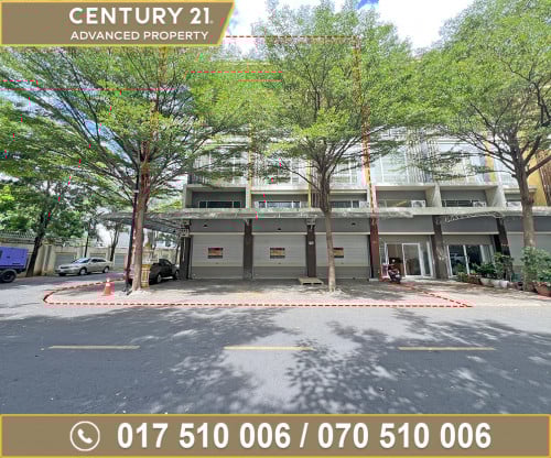 🏡ផ្ទះអាជីវកម្ម 3ជាប់គ្នា (កែង) សម្រាប់ជួល ក្នុងបុរី អ័រគីដេវីឡា ដឹរ៉ូយ៉ាល់ (លើផ្លូវ2004)