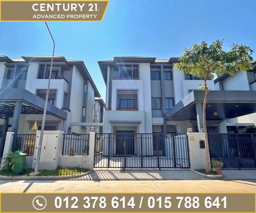 🏠 វីឡាភ្លោះ (Twin) ក្នុងបុរី ជីបម៉ុង 598 ផ្លូវឯកឧត្តមជាសុផារ៉ា​ ត្រូវការលក់បន្ទាន់ខ្លាំង