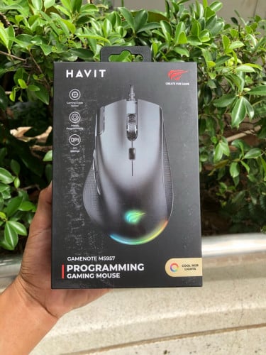 Gaming Mouse RGB Wired USB (ខ្សែ​)​ ថ្មី​គុណភាព​​ល្អ