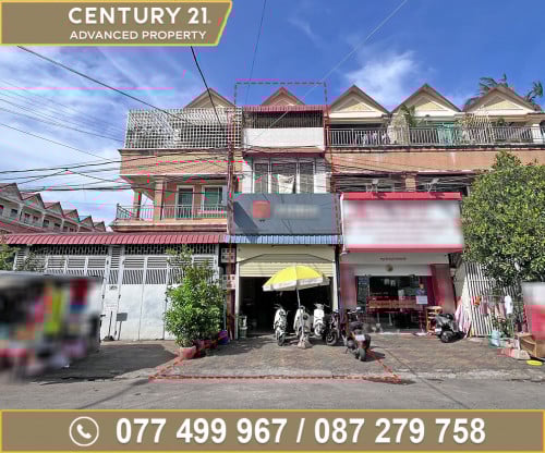 🏡ផ្ទះល្វែង នៅជិតផ្សារទំនើបសិនជូរី ផ្លាហ្សា ត្រូវការលក់បន្ទាន់ខ្លាំង