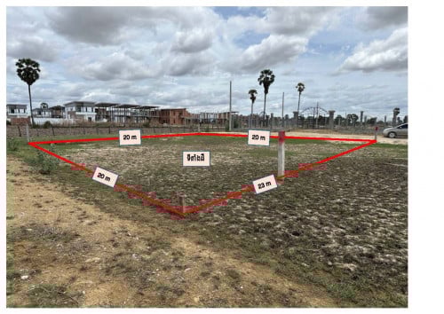 ដីលក់ ខណ្ឌព្រែកភ្នៅ 430 មែត្រការ៉េ (ផ្លូវ ៣ ជុំវិញ)