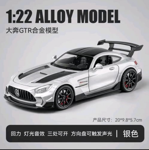 1:22 Mercedes-Benz GTR sports car