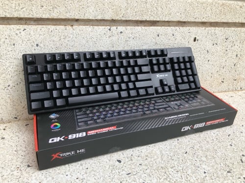 Mechanical Gaming Keyboard RGB ថ្មី​គុណភាព​ល្អ​