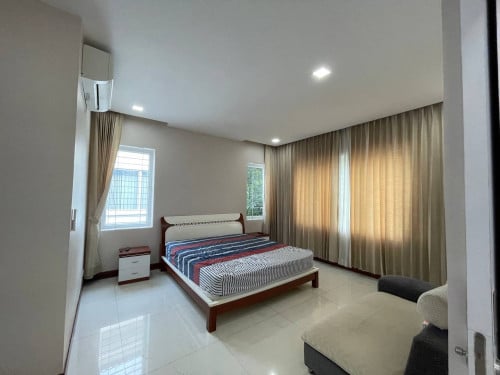 New Villa For Rent In Borey Tonle Bassace