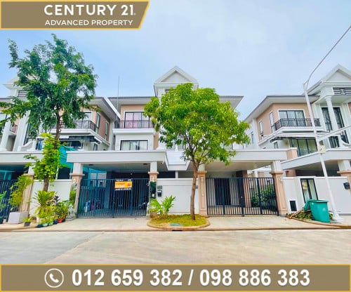 🏠 វីឡាភ្លោះ (Twin-B) សម្រាប់ជួល​​​ ក្នុងបុរី ប៉េងហួត60ម