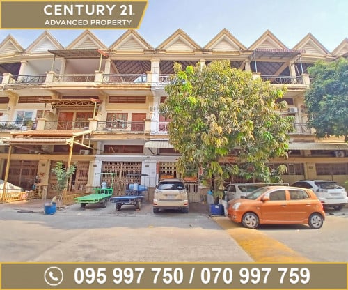 🏘 ផ្ទះល្វែង ក្នុងបុរី ពិភពថ្មីឈូកមាស ត្រូវការលក់បន្ទាន់ខ្លាំង