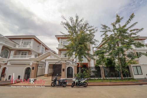 Prince Villa For Rent - ផ្ទះវីឡា ព្រីន - សំ​រាប់ជួល ទីតាំងនៅក្នុងគម្រោង​ ដឹស្តា ផ្លាទីនីម អេកូ ឌែលតា