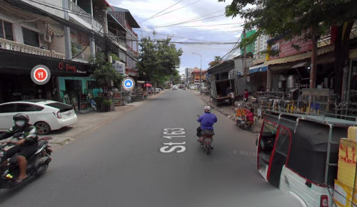 ដីកែងលក់លើផ្លូវ 163 សង្កាត់បឹងកេងកង ខណ្ឌបឹងកេងកង ( តម្លៃល្អខ្លាំង )