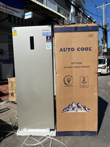 ទូកកបញ្ឃរ Auto cool ថ្មីកេស ប្រភេទកកស្ងួត មាន screen អង្សារកំណត់តាមដានបាន ធានា ២ឆ្នាំ