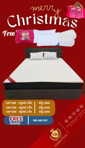 ពូកសណ្ឋាគារ Memory Foam 🍀 Free កាដូ 10 🎁