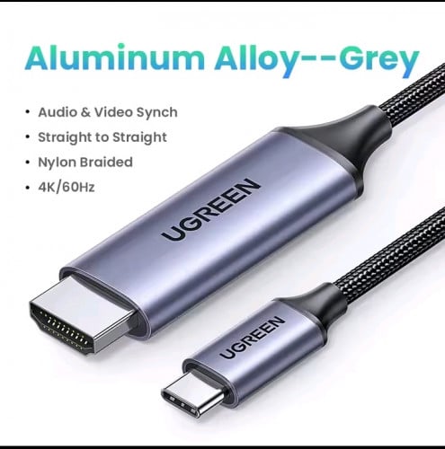 2m USB C to 4K HDMI-compatible Cable 4K/60Hz