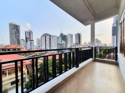 BKK1 | 2F Furnished 1 Bedroom Serviced Apartment For Rent $650/month