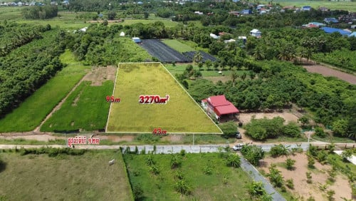 ដីដាក់លក់ #កៀនស្វាយ (ផ្លូវ15ឞ)