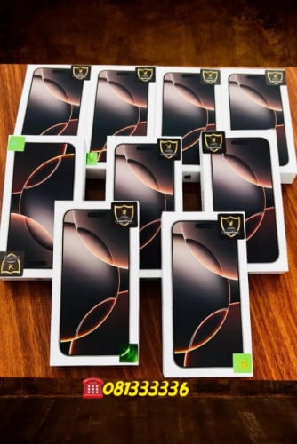 iPhone16 Pro Max X/A no active warranty one year Falcon 256GB all colors តម្លៃពិសេសជូន