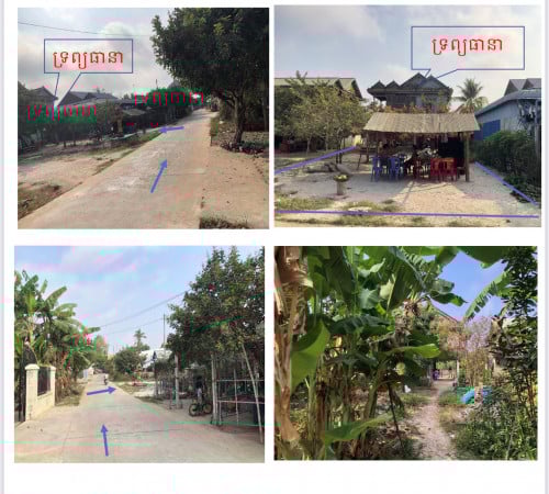 ដីលក់ នៅកៀនស្វាយ ក្បែរតំបន់ទន្លេ