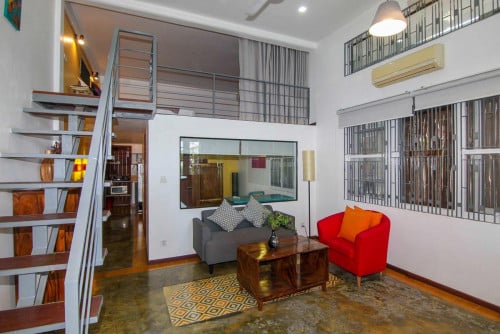 BKK area | The loft style two bedrooms for rent at BKK3