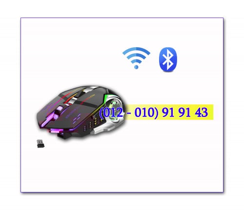 RGB LED Light Gaming Bluetooth and wireless mouse $11