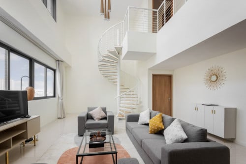 3BR Duplex Style Penthouse—For Rent In Toul Kork Area