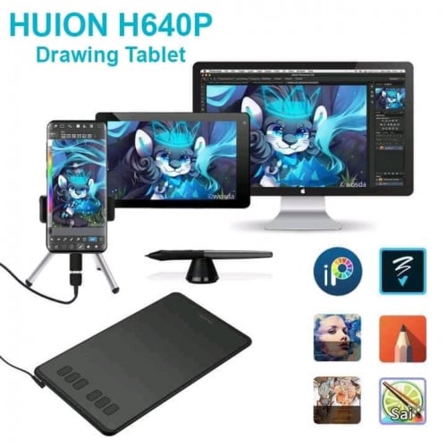 Huion Drawing Tablet H640p