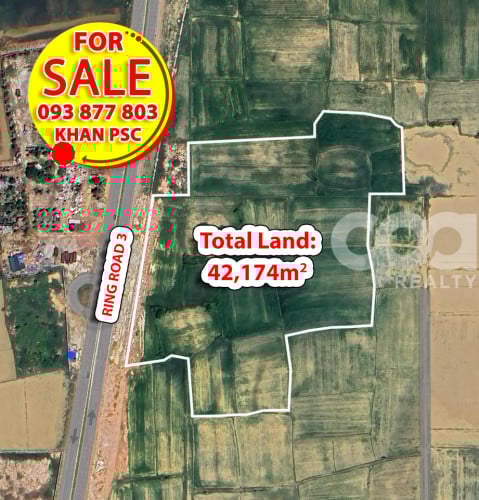 ដីលក់លើផ្លូវក្រវ៉ាត់ក្រុងទី៣