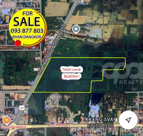 ដីលក់ជិតរង្វង់មូលគួរស្រូវ