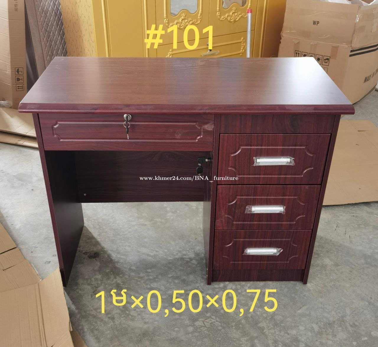 តុការិយាល័យ 1m x50cm price $65.00 in Kakab 2, Por Senchey, Phnom Penh ...
