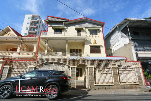 10 Bedroom Commercial Villa For Rent in Tuol Tumpung (Russian Market)