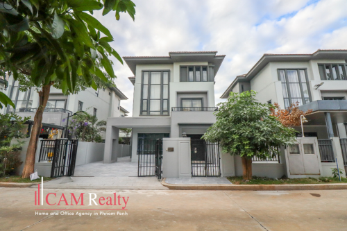 4 Bedrooms Queen Villa For Rent In Gated Community Of Borey Chip Mong 598
