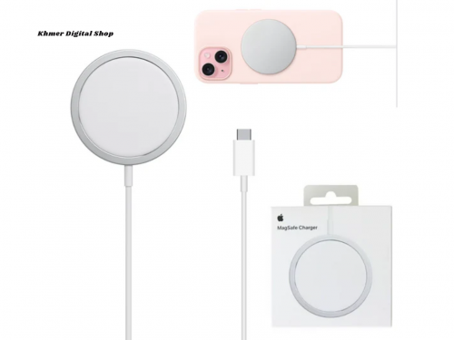 Apple MagSafe Charger (1m) - Wireless Charger with Fast Charging with iPhone and AirPods