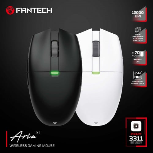 Fantech XD7E Aria Wireless Dual Connection Gaming Mouse