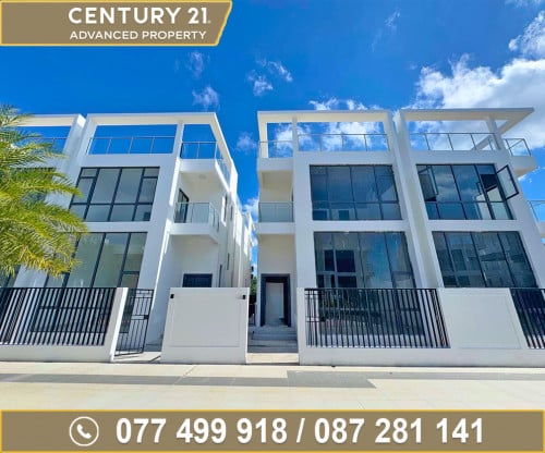 🏘 វីឡាភ្លោះ (Twin) ក្នុងបុរី Morgan Park Villa ត្រូវការលក់បន្ទាន់ខ្លាំង