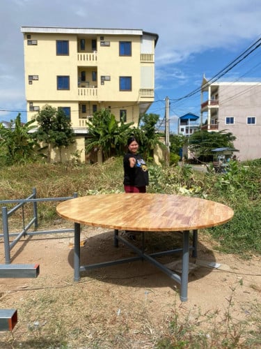 តុបាយមូល តម្លើង/Round, Dinner Table