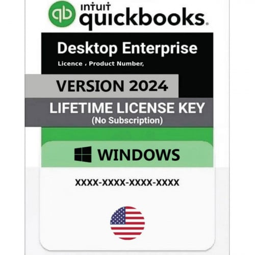 QuickBooks 2024 Enterprise License key , lifetime for windows