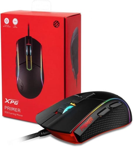 ⚡️ XPG Primer Wired RGB Gaming Mouse 12000 DPIតម្លៃ $30