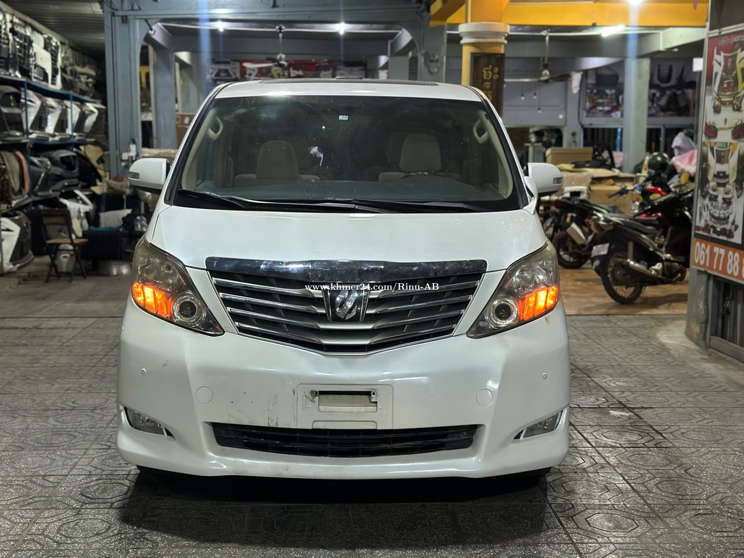 Toyota Alphard 2010 បើកដំបូល ( new tax ) price $24500.00 in Ruessei ...