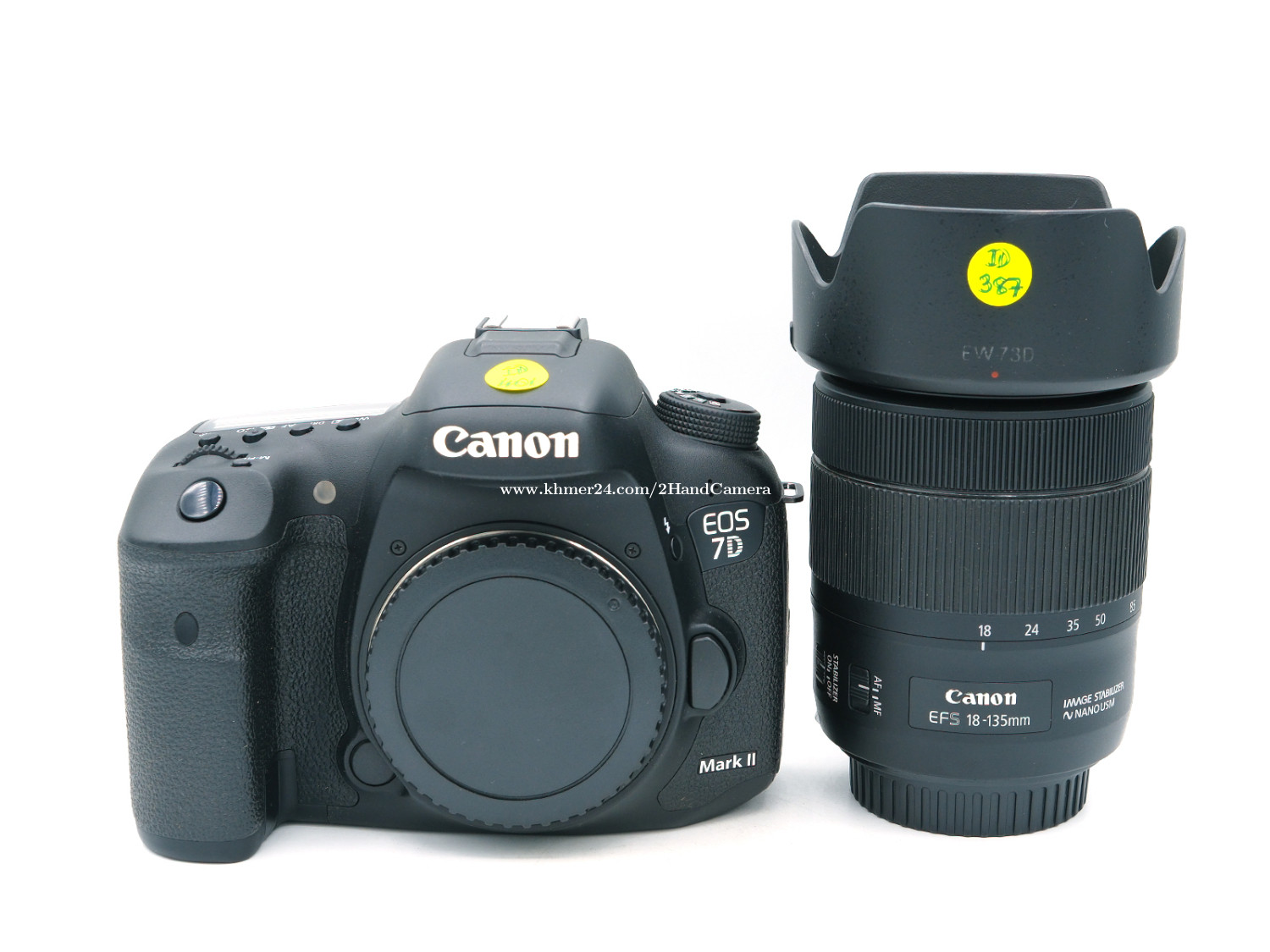 CANON EOS 7D Mark II KIT 18-135mm F:3.5-5.6 IS USM price $599.00 in ...